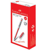 FABER-CASTELL Gel Pen True Gel 0.5mm Red - Al Masam Stationery LLC